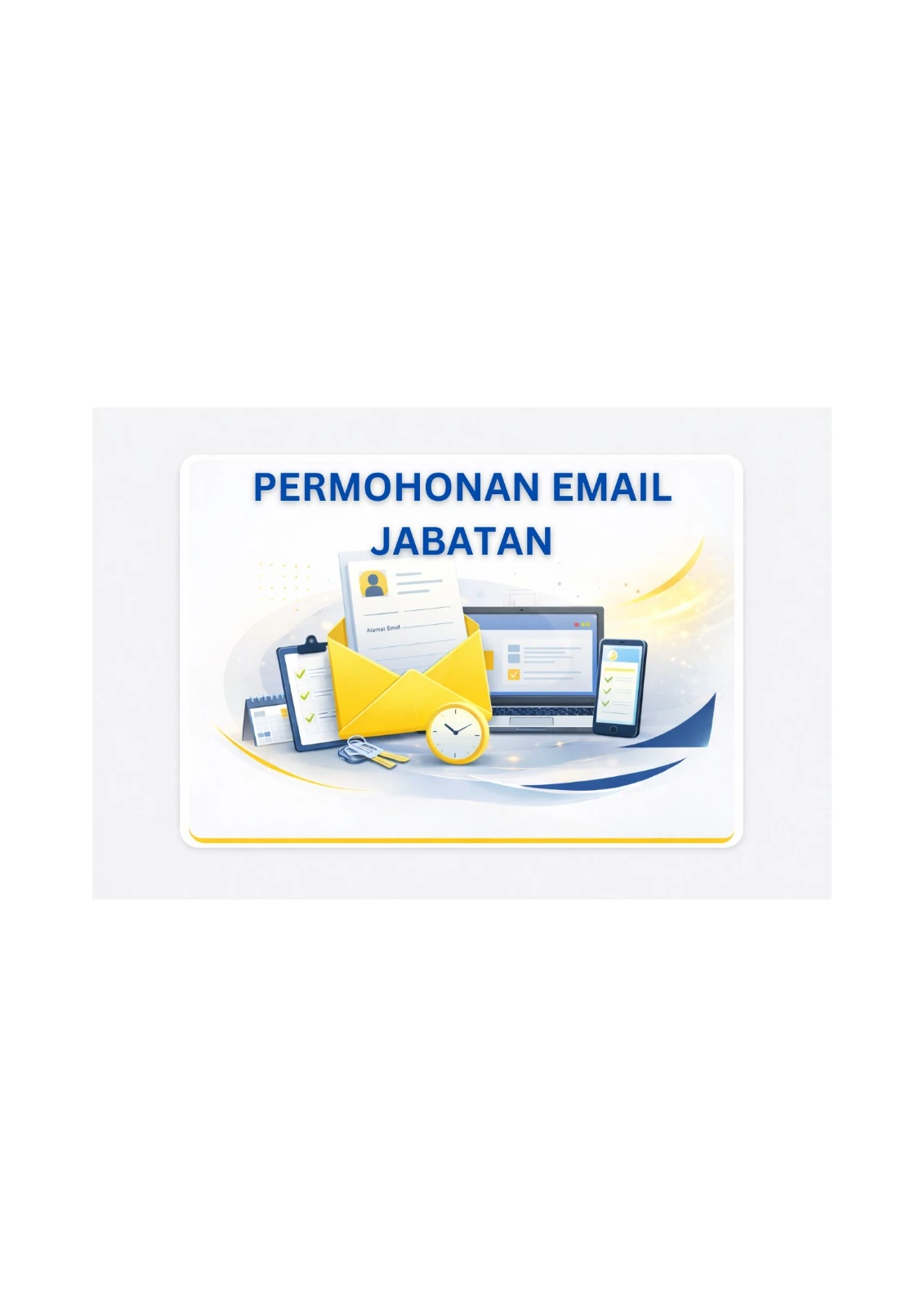 Permohonan Email